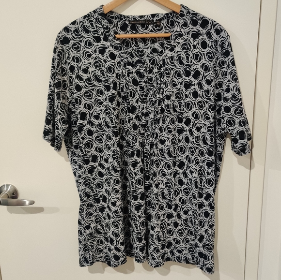 marco polo Tops - MORE MARCO POLO||VINTAGE Psychedelic mesh/NET TOP SIZE 4 XL